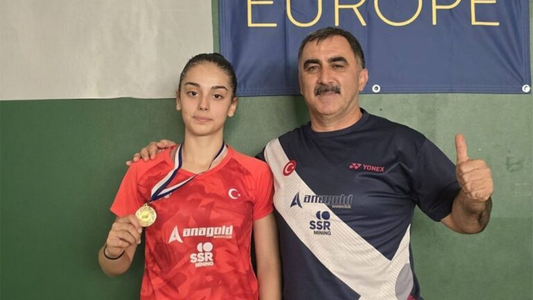 Milli Sporcumuz Aleyna Korkut’tan Altın Madalya
