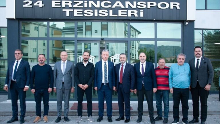 EBYÜ Rektörü Prof. Dr. Levent Erzincanspora Moral Verdi