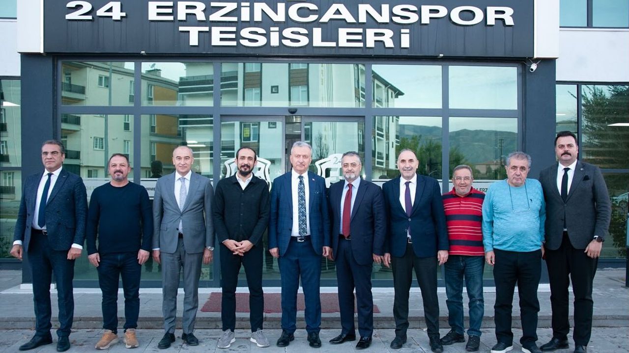 EBYÜ Rektörü Prof. Dr. Levent Erzincanspora Moral Verdi