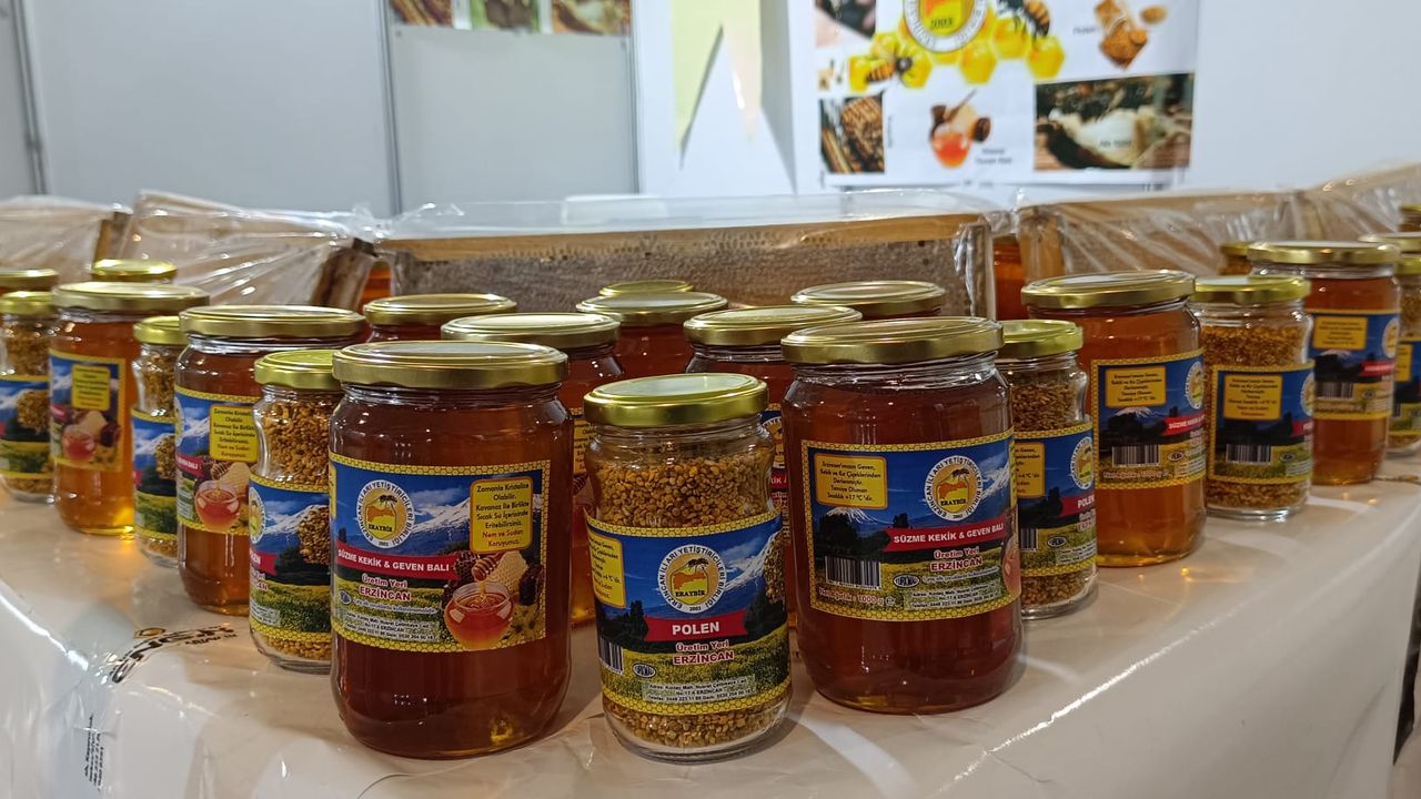 Erzincan Balı Başkentte Tanıtılıyor