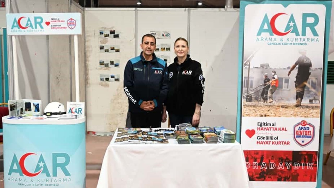 Erzincan’dan ACAR Arama Kurtarma Gençlik ve Eğitim Derneği Katıldı