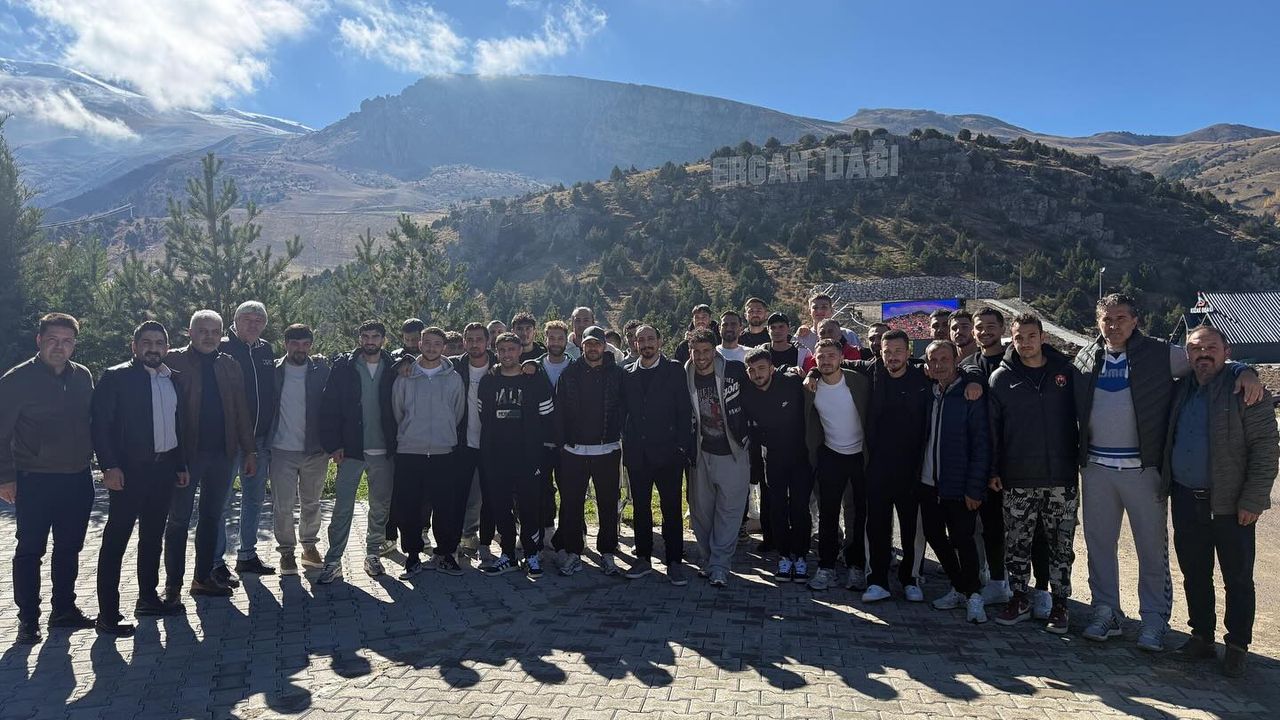 24 Erzincansporda Ergan Dağında Moral Buluşması