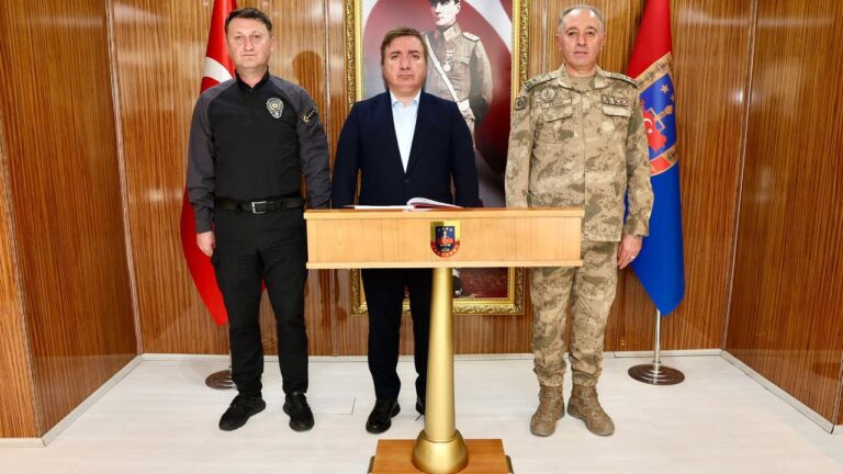 İl Jandarma Komutanlığında Asayiş ve Güvenlik Toplantısı