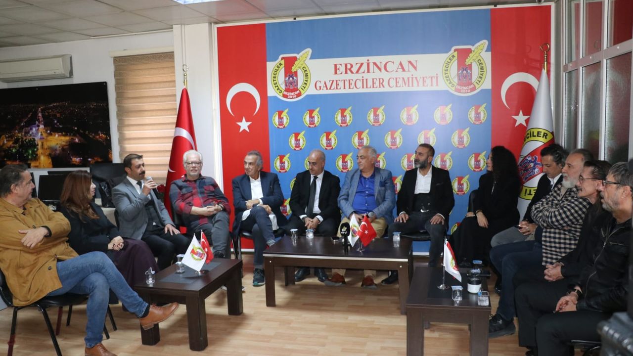 Erzincan Kısa Film Festivali Jüri Üyeleri EGC’yi Ziyaret Etti