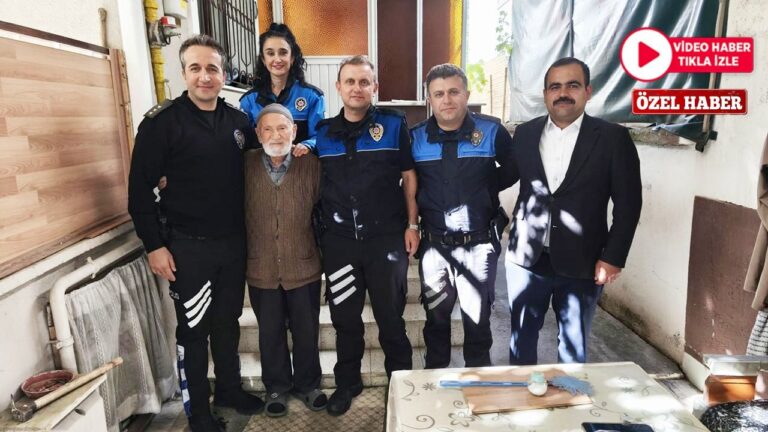 Polis Ekiplerinden Yaşlılar Günü Ziyareti