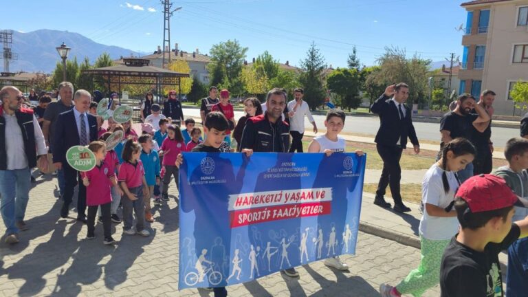 Dünya Yürüyüş Günü Etkinliği Düzenlendi