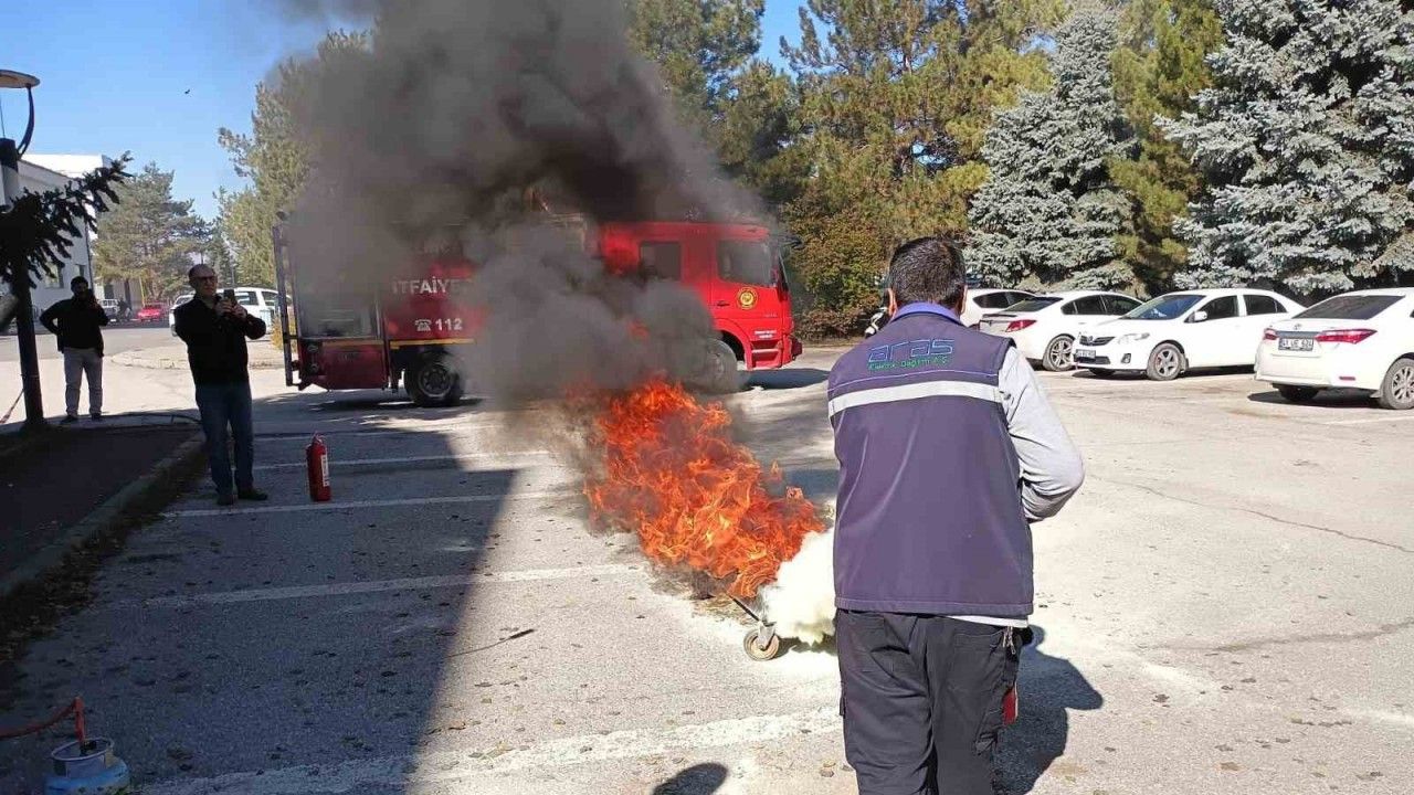 ARAS, İtfaiye ve TEİAŞ İşbirliği İle Acil Durum Senaryosu Uygulandı