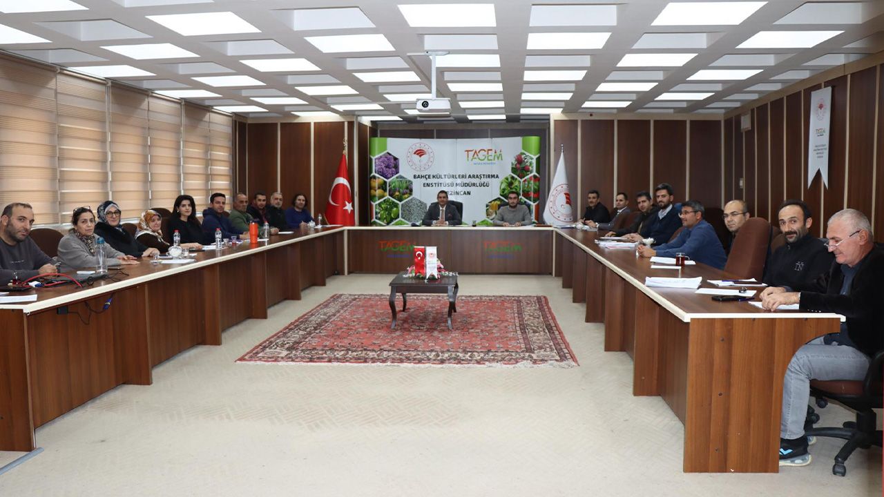 Bahçe Kültürleri Enstitüsünde Proje Toplantıları Yapılıyor