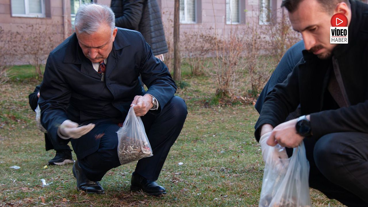 EBYÜ’de Çevre Kirliliğine Karşı Örnek Etkinlik