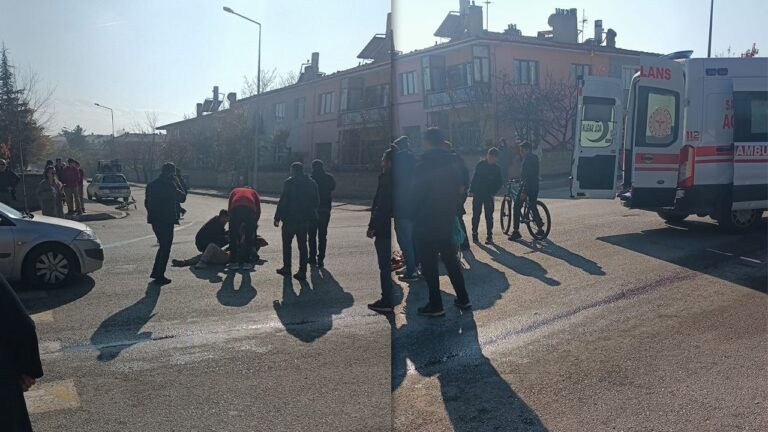 Erzincan’da Yaya Geçidinde Feci Kaza