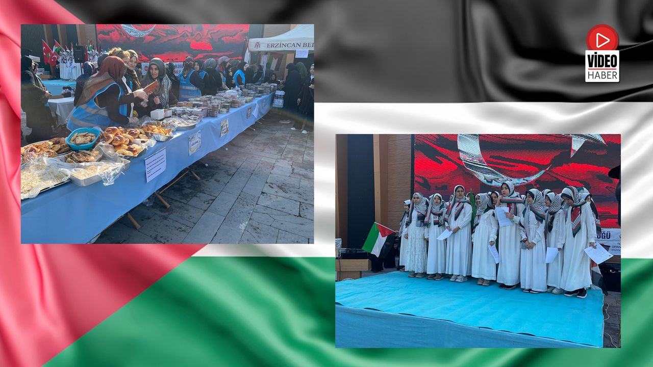 Gazze Yararına Hayır Çarşısı Açılışı Yapıldı