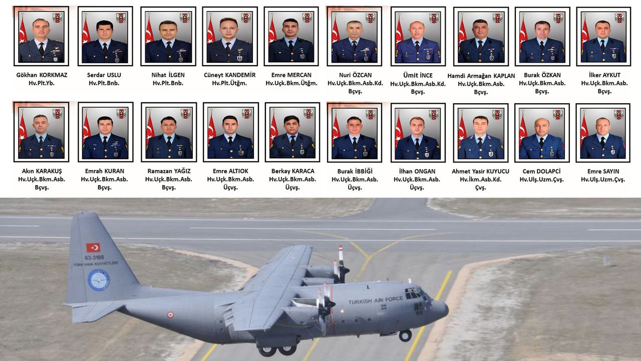 Gürcistan-Azerbaycan Sınırında Askeri Uçak Kazası: 20 Asker Şehit Oldu