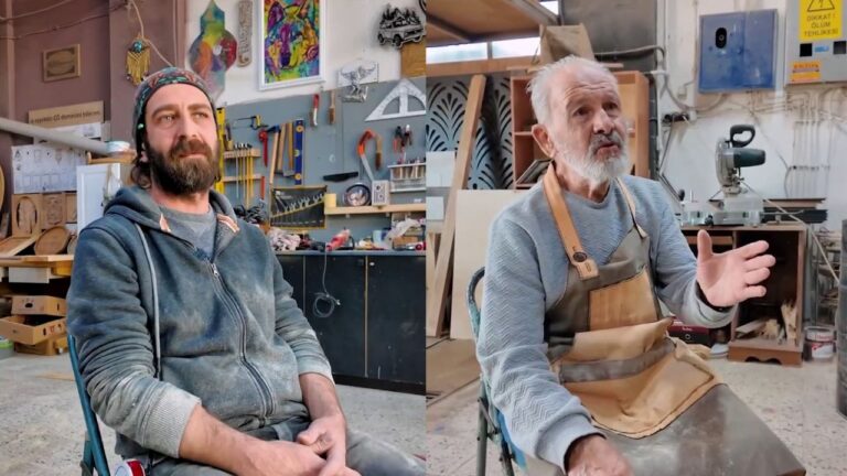 İki Neslin Kesişen Yolu: Ahşabın Kalbindeki Ustalık