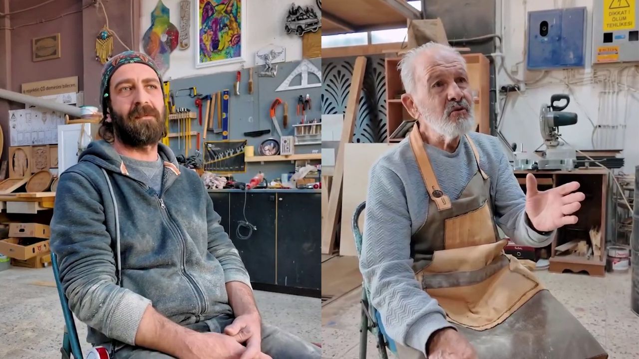 İki Neslin Kesişen Yolu: Ahşabın Kalbindeki Ustalık