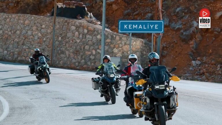 Kemaliye Motor Turizminin Yeni Rotası
