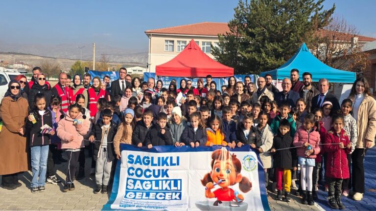 Erzincan’da Miniklere Sağlıklı Yaşam Eğitimi