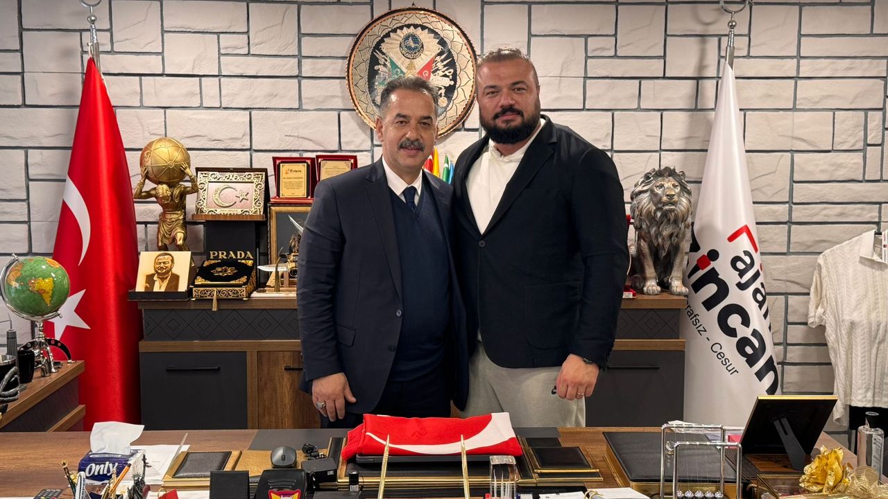 İl Genel Meclisi Başkanı Şireci’den Sarıçiçek’e Tebrik Ziyareti