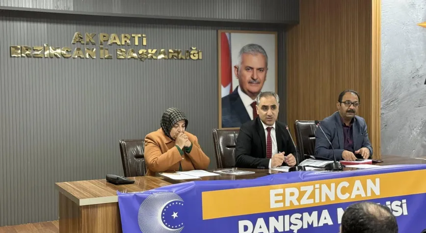 AK Parti Erzincan Merkez İlçe Danışma Meclisi Toplantısı Gerçekleştirildi