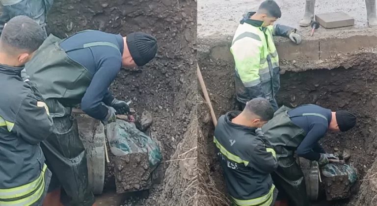 Erzincan OSB’de Su Hattı Arızası Giderildi