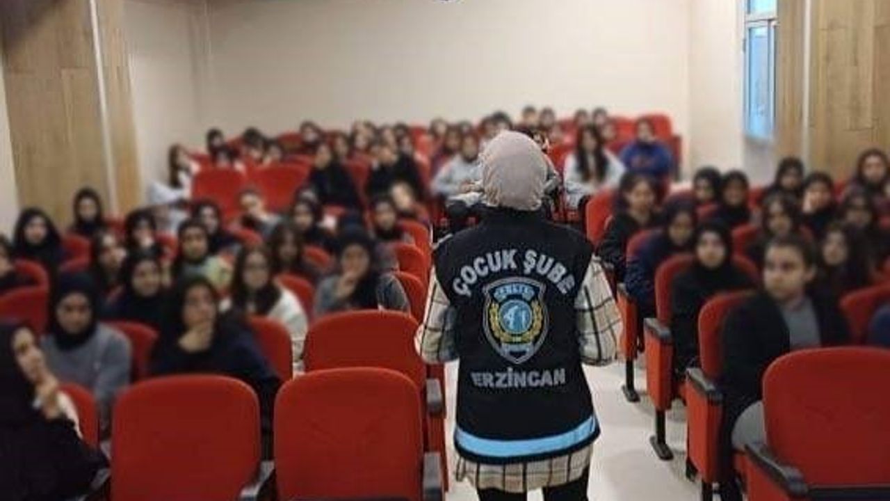Erzincan’da Öğrencilere Güvenlik ve Siber Farkındalık Eğitimi