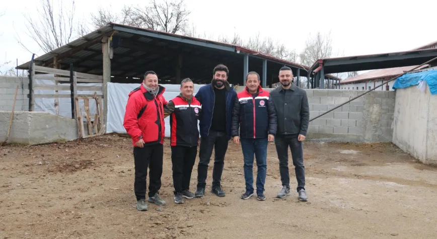 İl Müdürü Alper Koçaker’den Süt İnekçiliği İşletmesine İnceleme