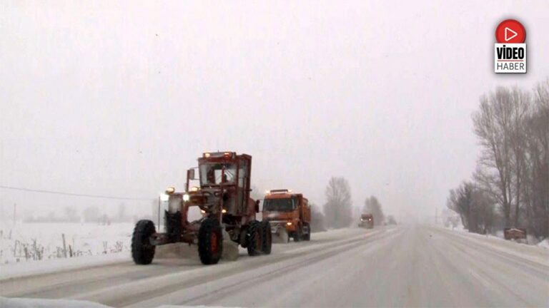 Erzincan’ın Yüksek Kesimlerinde Kar Yağışı Etkili Oldu