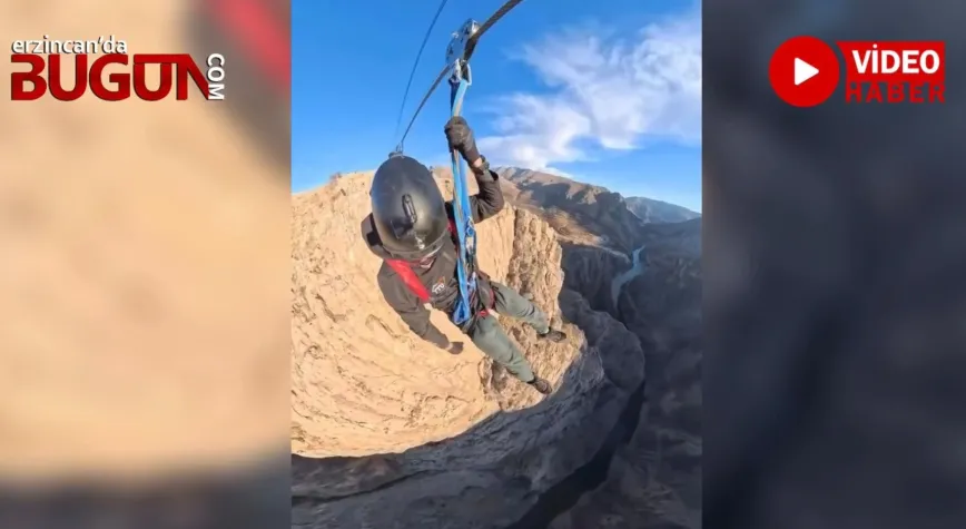 Karanlık Kanyon’da Gökyüzüne Açılan Cesaret: 500 Metrelik Atlayış Büyüledi