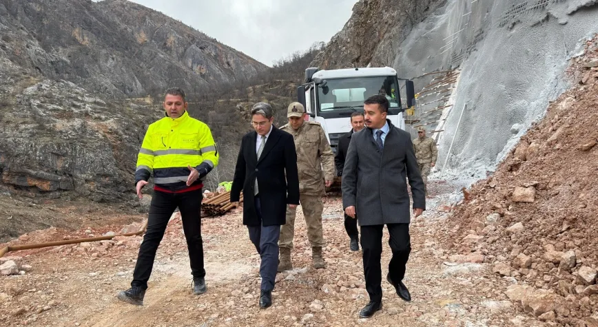 Refahiye–Kemaliye–Dutluca–Arapgir Yolunda Tünel ve Bağlantı Yolu Çalışmaları Hız Kesmeden Devam Ediyor