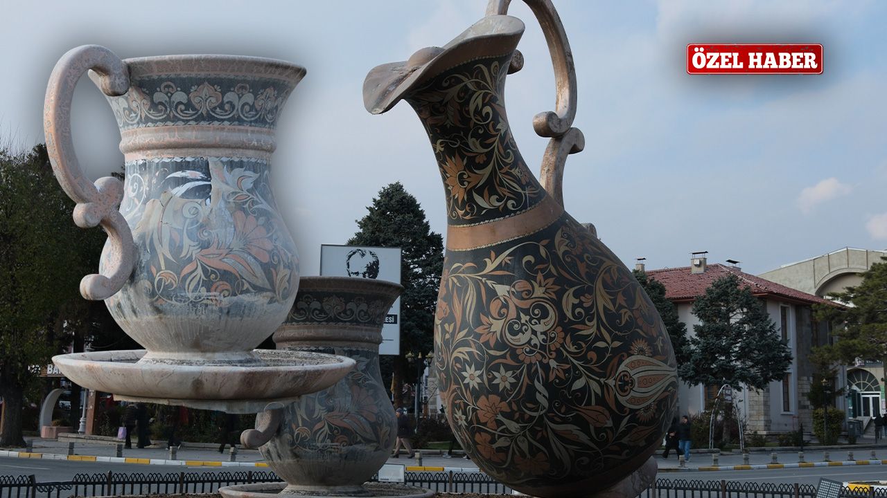 Şehrin Sembolü Yok Oluyor: Bakır Sürahi ve Maşrapa Tahrip Oldu