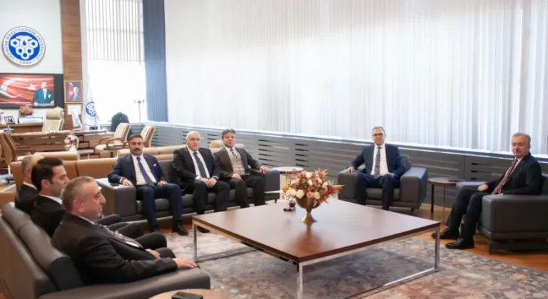 Yargı Mensuplarından EBYÜ Rektörü Prof. Dr. Akın Levent’e Ziyaret