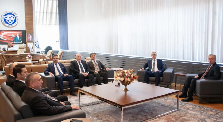 Yargı Mensuplarından EBYÜ Rektörü Prof. Dr. Akın Levent’e Ziyaret