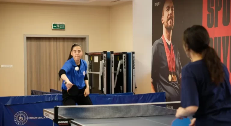 YurtLig Masa Tenisi İl Birinciliği Erzincan’da Tamamlandı