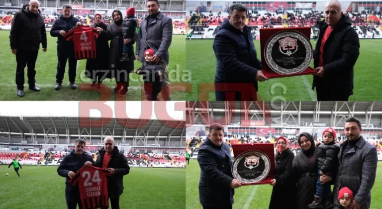 24 Erzincanspor’dan Unutulmaz Ahde Vefa: Şehit Emekçiler Onurla Anıldı