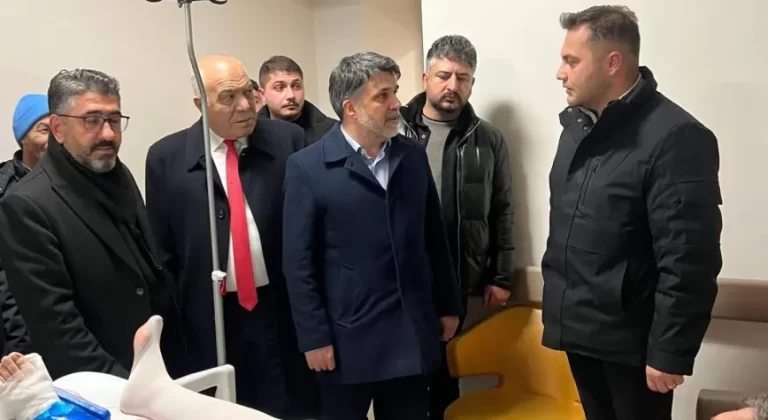 AK Parti Erzincan İl Başkanı Alpay Kabadayı’dan Hastalara Ziyaret