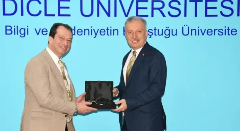 EBYÜ Rektörü Prof. Dr. Akın Levent’ten Dicle Üniversitesi’ne Ziyaret