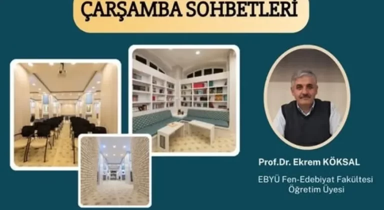 Erzincan’da Çarşamba Sohbetleri Gençlerin Buluşma Noktası Oluyor