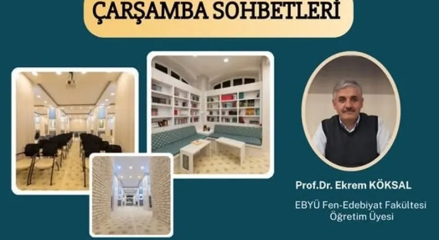 Erzincan’da Çarşamba Sohbetleri Gençlerin Buluşma Noktası Oluyor