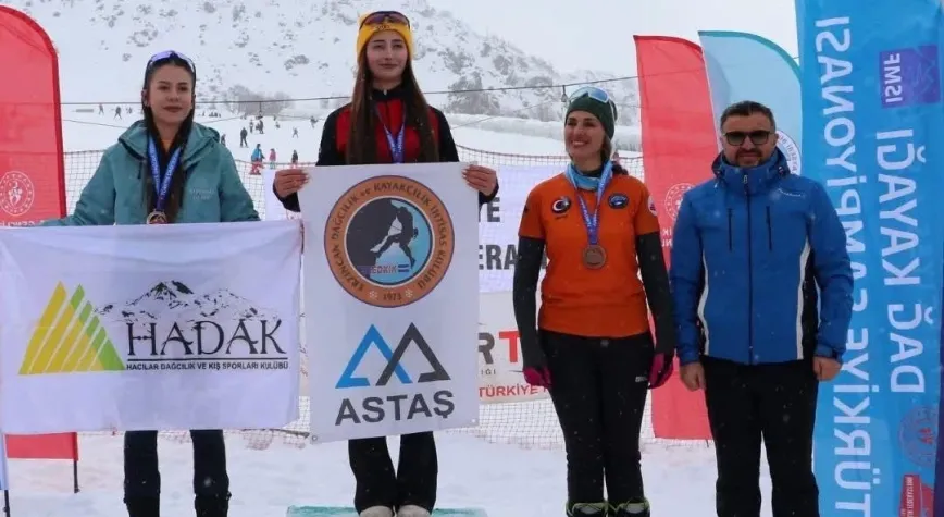 Erzincanlı Sporcular Dağ Kayağı Türkiye Şampiyonası’ndan Madalyalarla Döndü