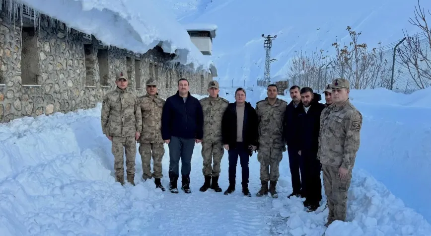 Kaymakam Emirhan Arıkan’dan Başbağlar Karakolu’na Moral Ziyareti