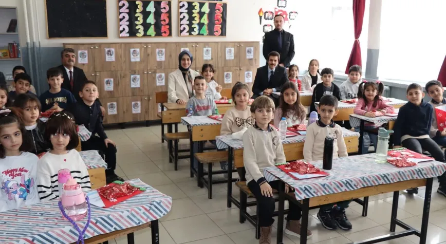 Kaymakam Neslihan KISA DUMAN, Öğrencilerin Karne Sevincine Ortak Oldu