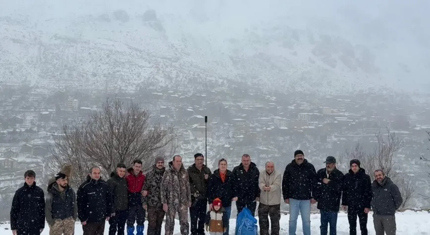 Kemaliye’de Yaban Hayvanları İçin Kış Seferberliği