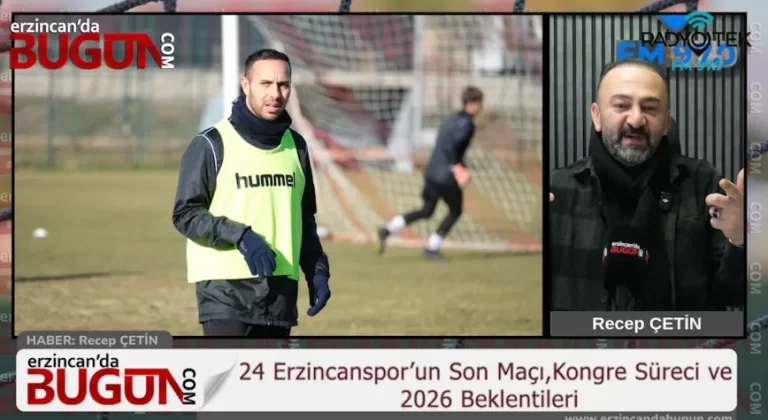 Recep Çetin ile Orta Saha'da 2025’e Veda, Gözler 24 Erzincanspor Kongresinde