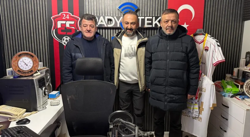 24 Erzincanspor Yönetiminden RadyoTek’e Ziyaret