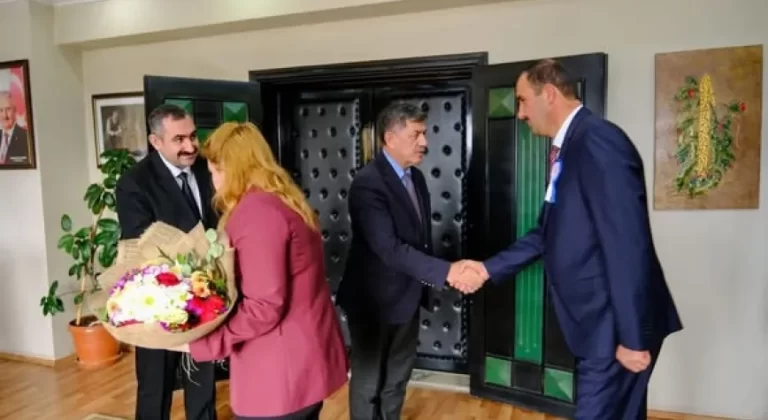 37. Vergi Haftası’nda Defterdarlıktan Başkan Aksun’a Ziyaret