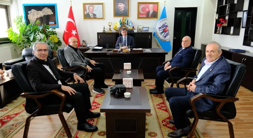 Anadolu Bilim Kültür ve Cem Vakfı Ümraniye Cemevi’nden Bekir Aksun’a Ziyaret