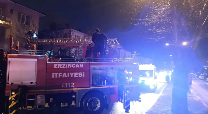 BAHÇELİEVLER MAHALLESİ’NDE KORKUTAN YANGIN