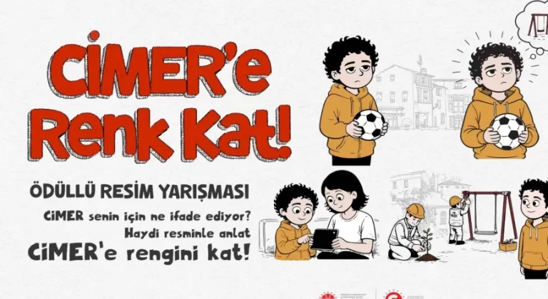 “CİMER’e Renk Kat” Ödüllü Resim Yarışması Başlıyor