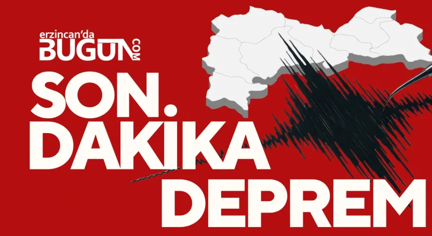 Erzincan Kemah’ta 4.1 Büyüklüğünde Deprem