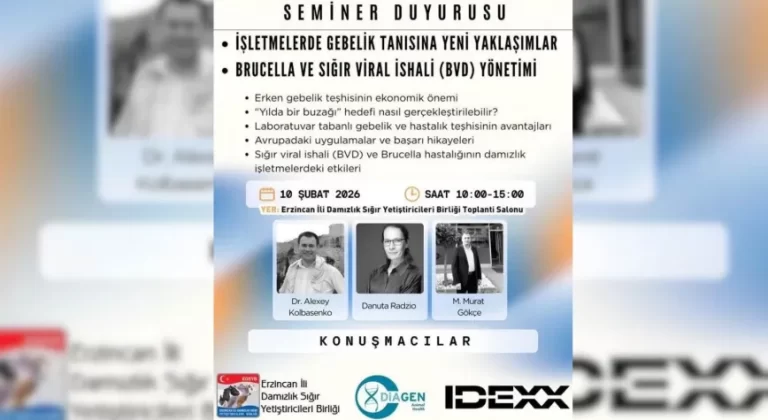 Erzincan’da Damızlık Sığır Yetiştiricilerine Özel Kritik Seminer