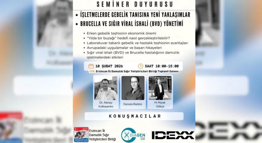 Erzincan’da Damızlık Sığır Yetiştiricilerine Özel Kritik Seminer